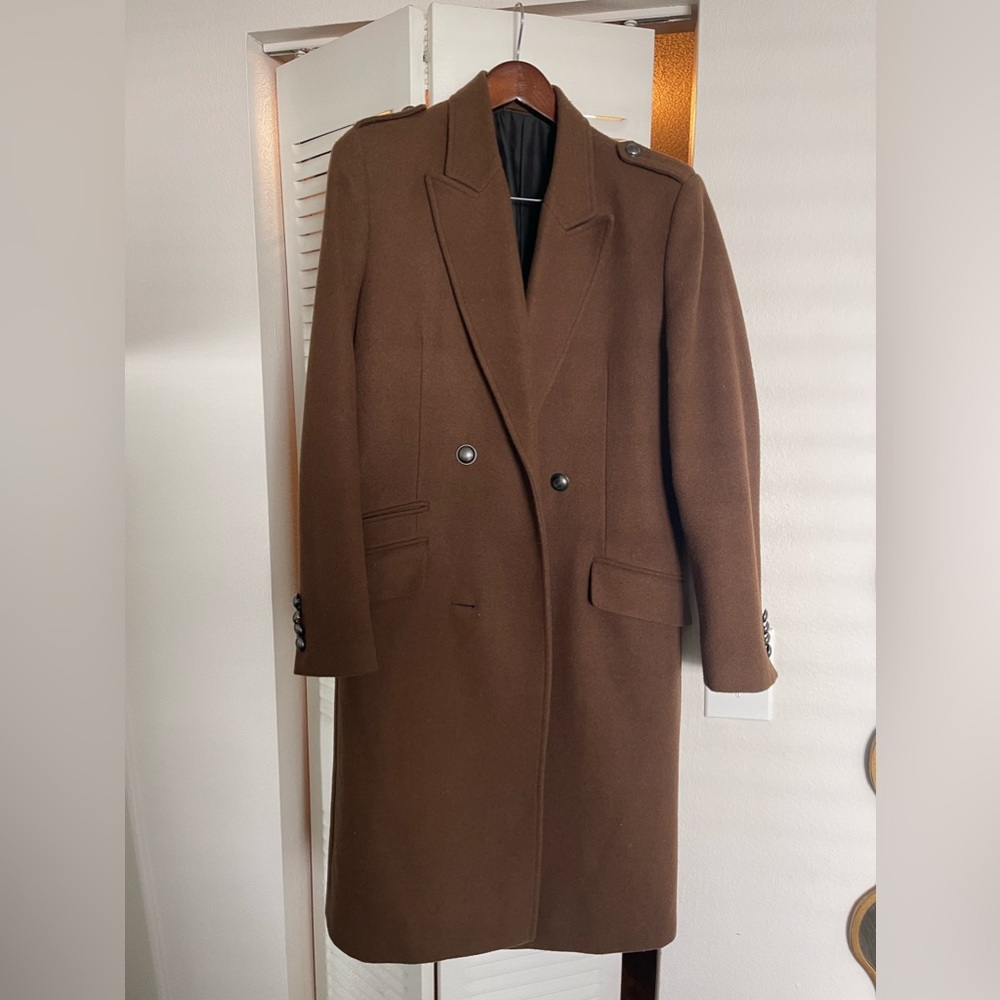 Wool overcoat
